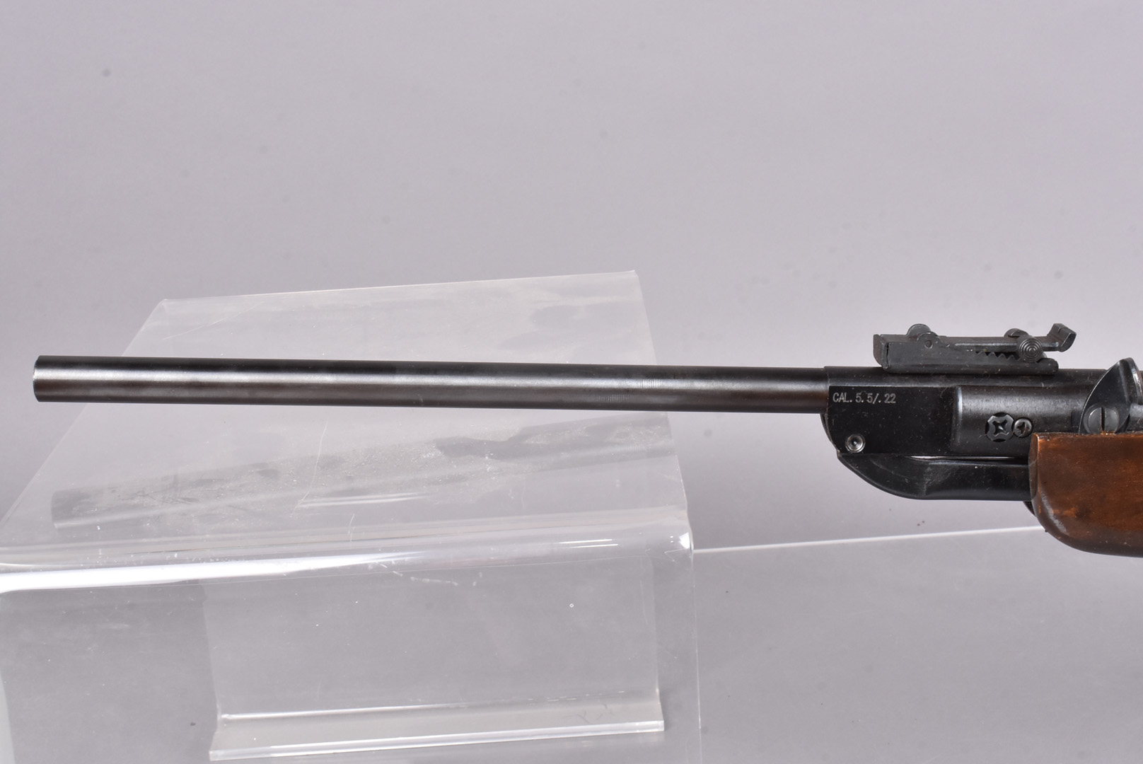 A West Lake .22 Air Rifle, with break barrel action, 35cm long barrel, middle sight present, Face to - Image 3 of 5