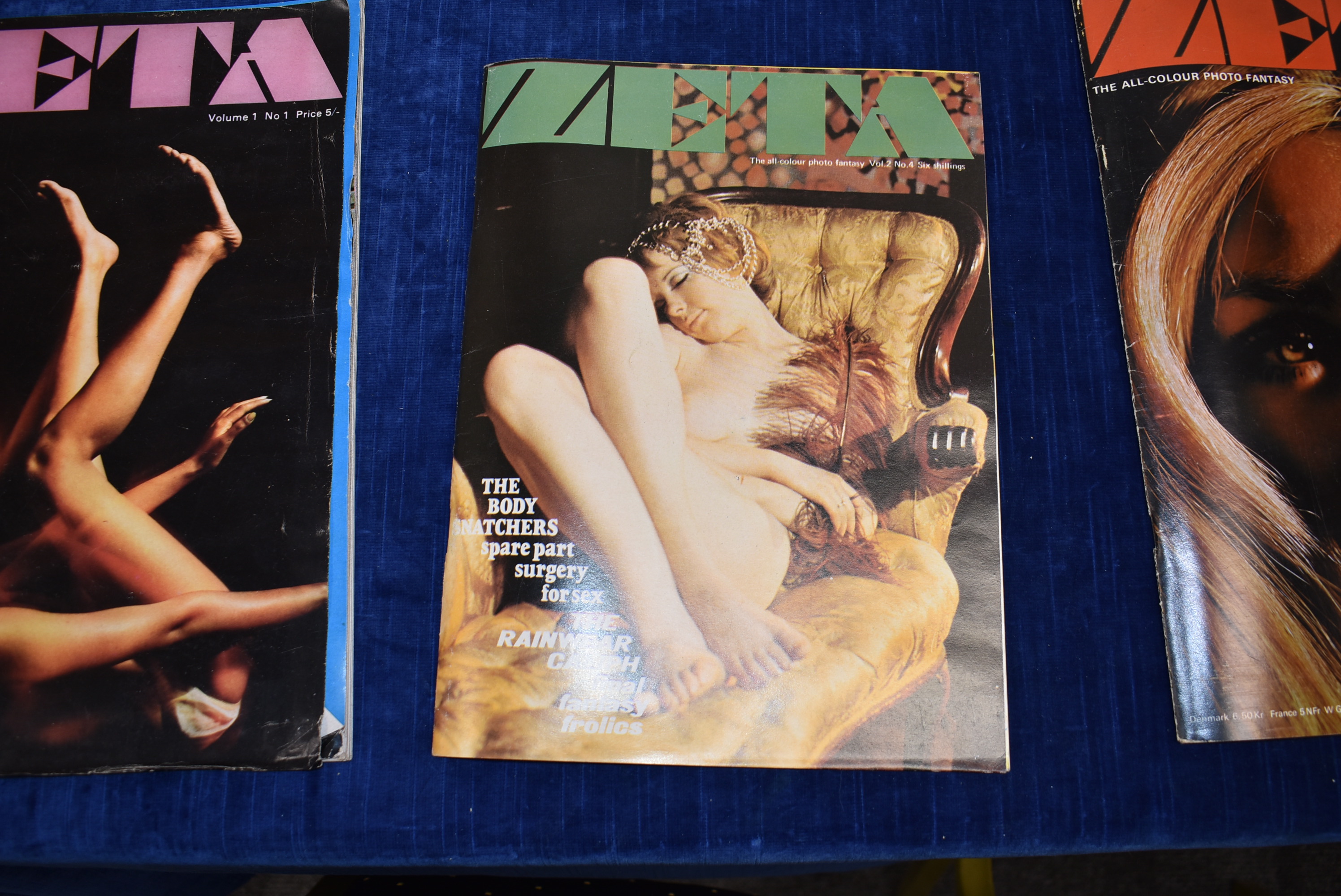 1970s/80s Adult Magazines and Related Publications, various examples, in various size formats, - Image 3 of 6