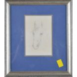 Attributed to George Percy Jacomb-Hood (British, 1857-1929), a drawing of a horse, by repute this is