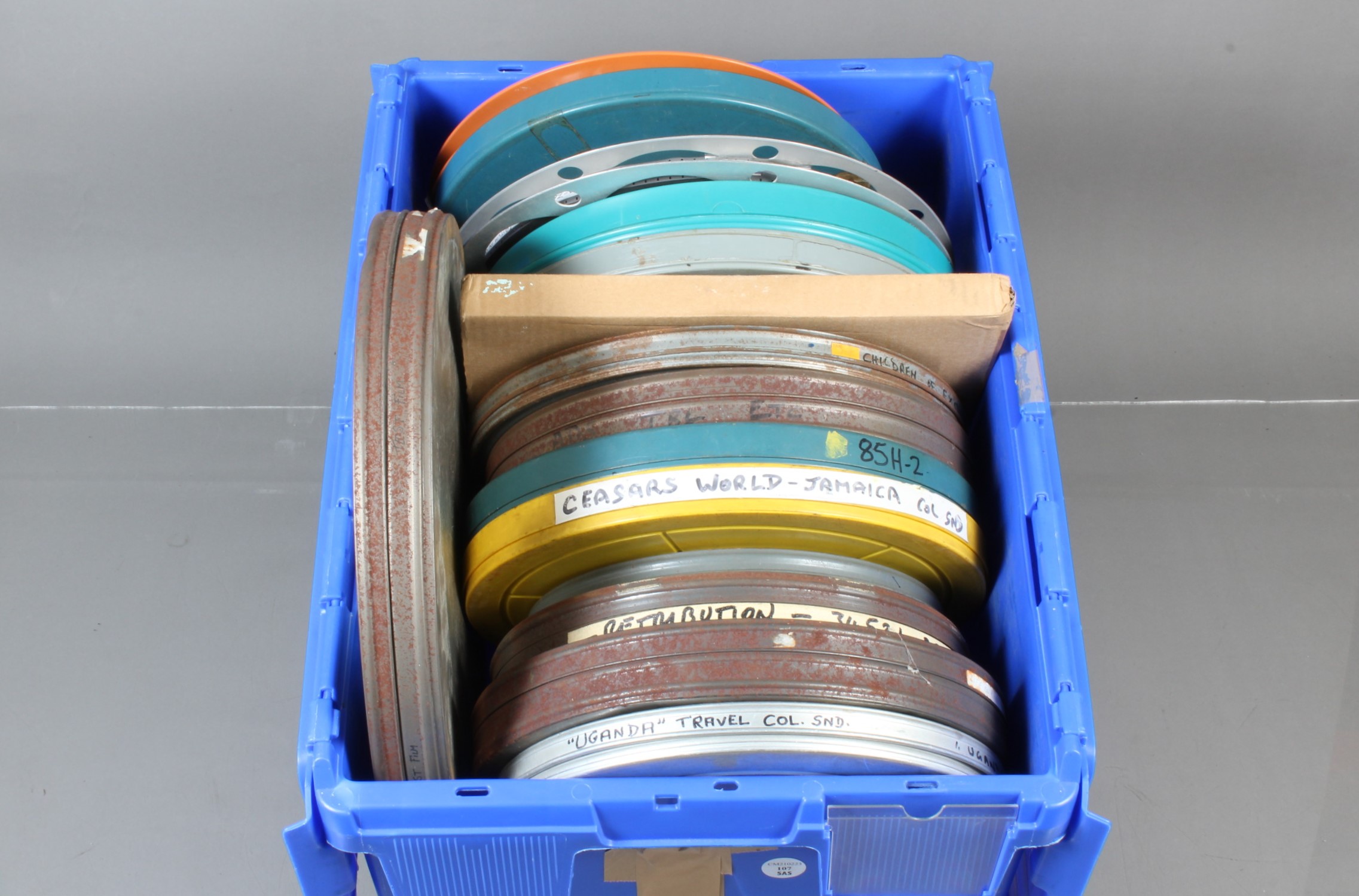 A Group of 16mm Cine Films, travel, educational, entertainment, part and test films, titles on