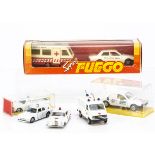 Various Diecast Ambulances, Gamda Koor Sabra 8101 Chevelle Ambulance, Guisval Ref.351 Clinica Movil,