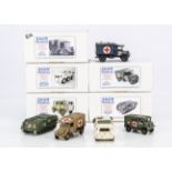 ASAM 1:48 White Metal Model Military Ambulances, HT270 FV432 Ambulance APC, HT313 CMP Heavy