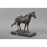 After Miguel Fernando Lopez 'Milo' (b.1955), a cast bronze sculpture of a horse, signed indistinctly