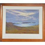 20th century British school, a seascape, possibly in Scotland, oil on canvas, signed 'Rana' bottom