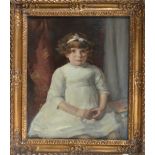 *Malcolm Gavin (British 1874-1950), Portrait of Ursula Watson as a child, later The Countess of