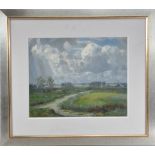 *Campbell Archibald Mellon (British 1876-1955), a landscape scene, oil on board, signed bottom left,