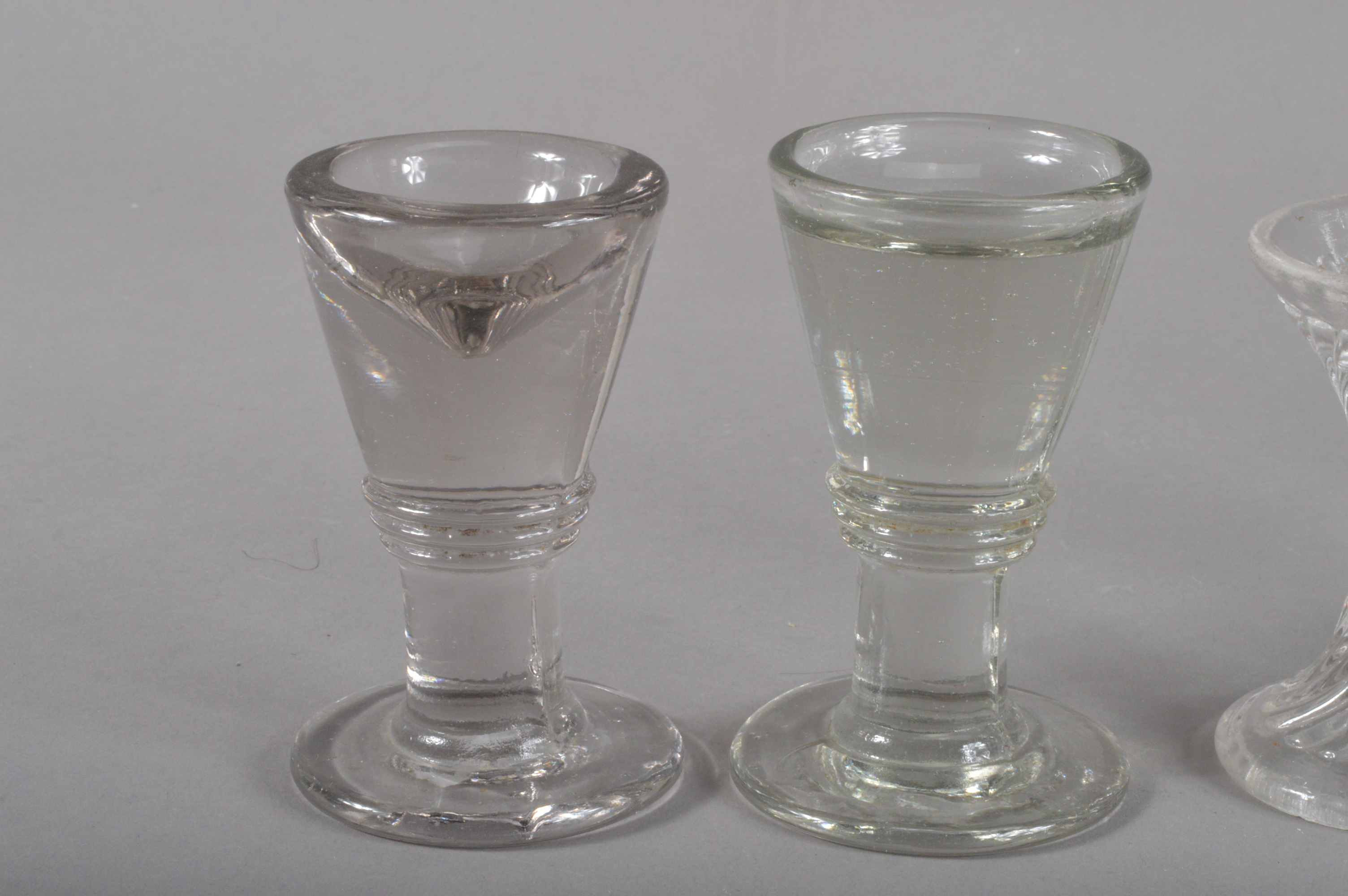 A collection of 19th century and later ice cream glasses, of varying styles and sizes, some lead - Image 2 of 3