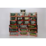 Exclusive First Editions Greenline and London Country Vintage and Modern Buses, all boxed 1:76