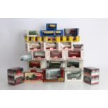 1:76 Scale/00 Gauge Vintage Model Vehicles, mainly commercial examples, boxed/cased, includes