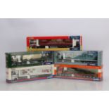 Corgi Diecast Haulage Vehicles, five boxed examples, CC13422 ERF ECT Olympic flatbed with