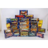 Corgi 1980s/90s Commercial Vehicles, all boxed, some models loose in boxes, public transport models,