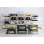 Modern Diecast Civilian Ambulances and Other Emergency Vehicles, all 1:43 scale or similar vintage