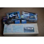 Flair Aircraft kit Engines and Radio Control Equipment and Tamiya Subaru RC Car, Flair 4-Function