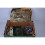 WWII Britains and Timpo Soldiers and Accessories, all unboxed, Britains Deetail (32) includes