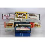 Modern Diecast Haulage Commercial and Construction Vehicles, all boxed, Tekno 1:50 scale Marks &