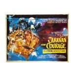 Caravan of Courage (1984) Quad Poster, UK Quad for this Star Wars offshoot - measures 30" by 40" -