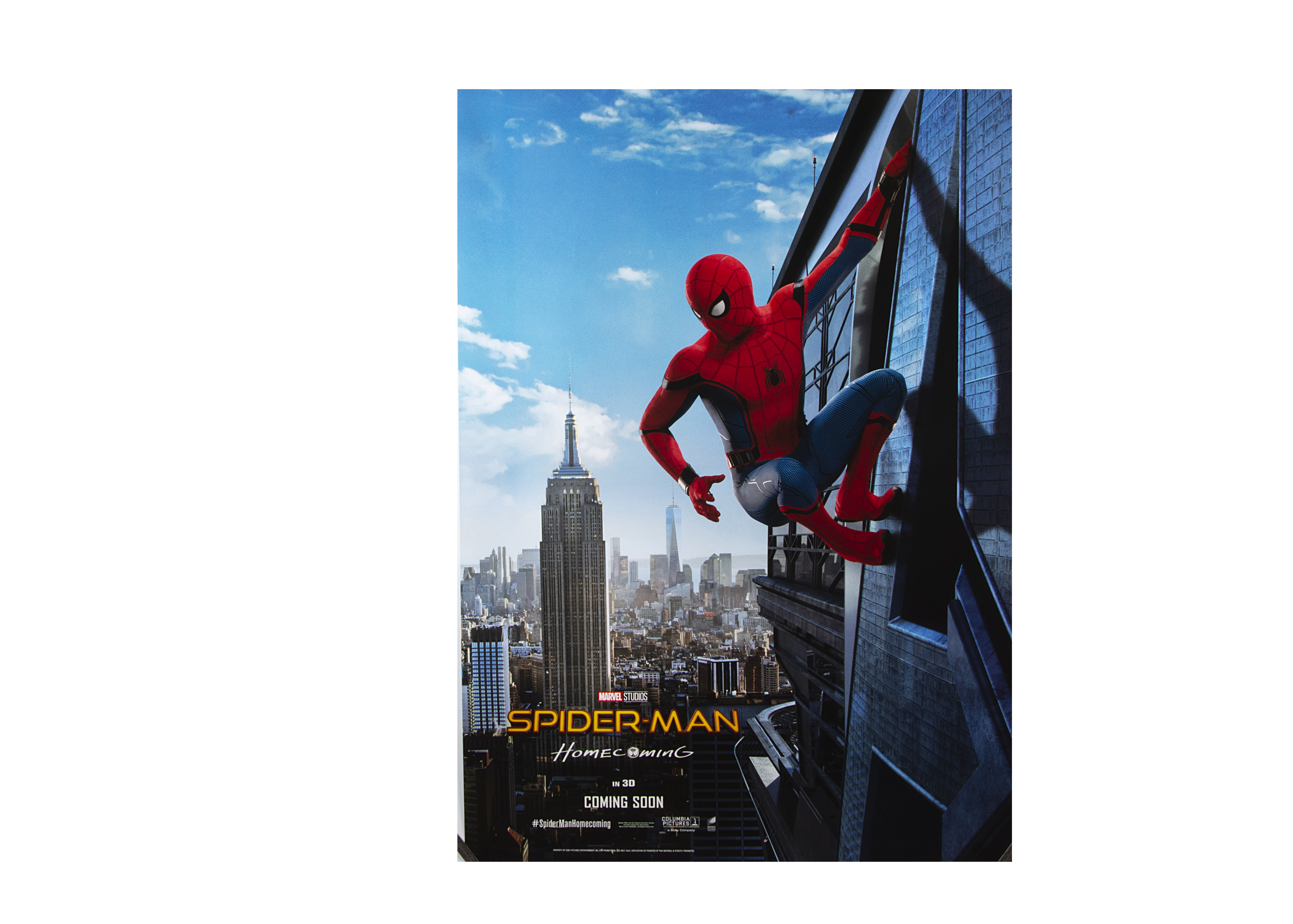 Spiderman / One Sheet Film Posters, seven one sheets for the Sci-Fi franchise, a mix of advance