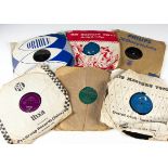 78s, approximately fifty 78s with artists including Elvis, Frankie Lymon & The Teenagers, Fats