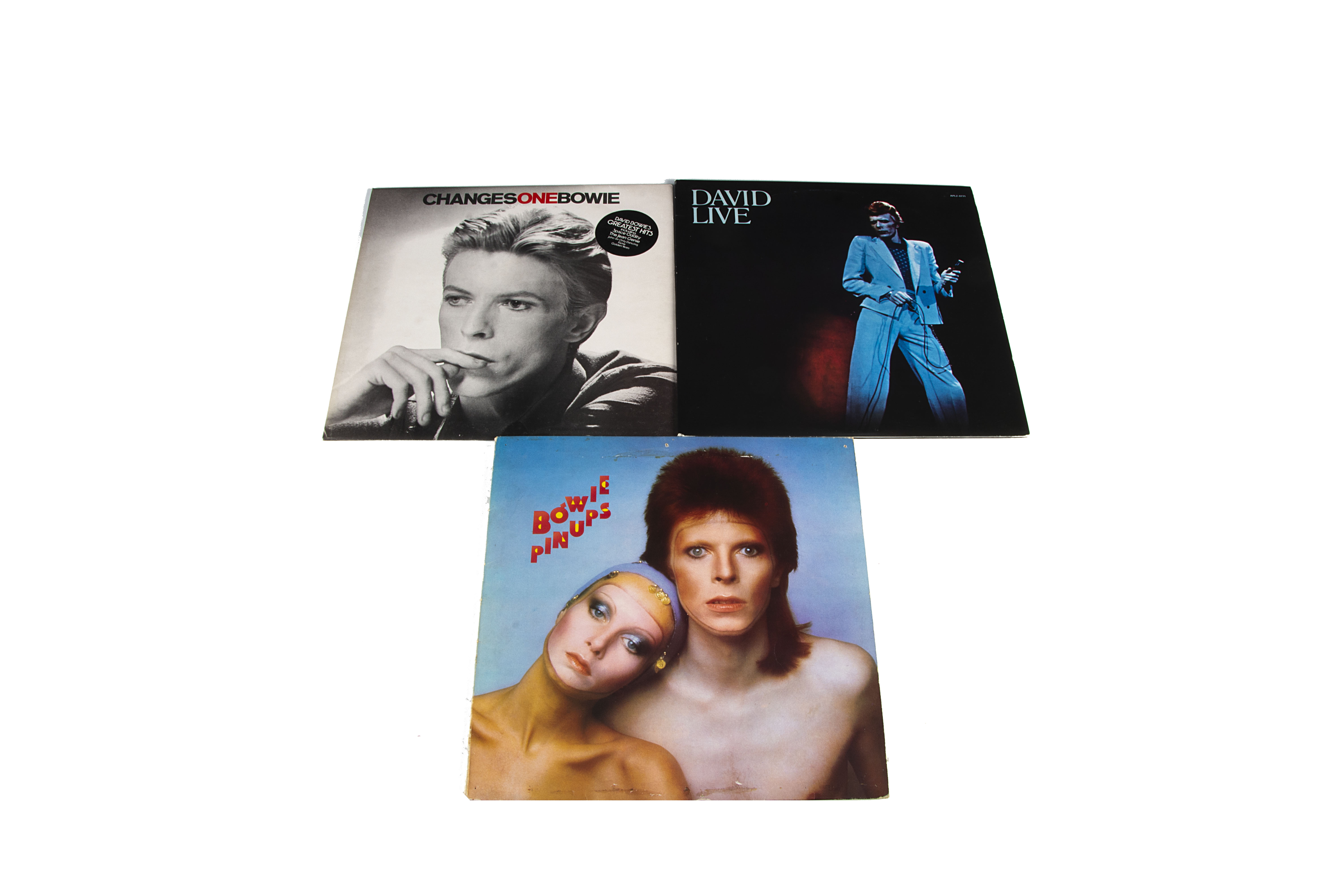 David Bowie LPs, nine original UK Release albums all on the Orange RCA Label comprising Station To - Image 2 of 2