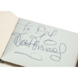 Autograph Book / Walt Disney / Grace Kelly plus, an interesting album containing over 60 autographs,