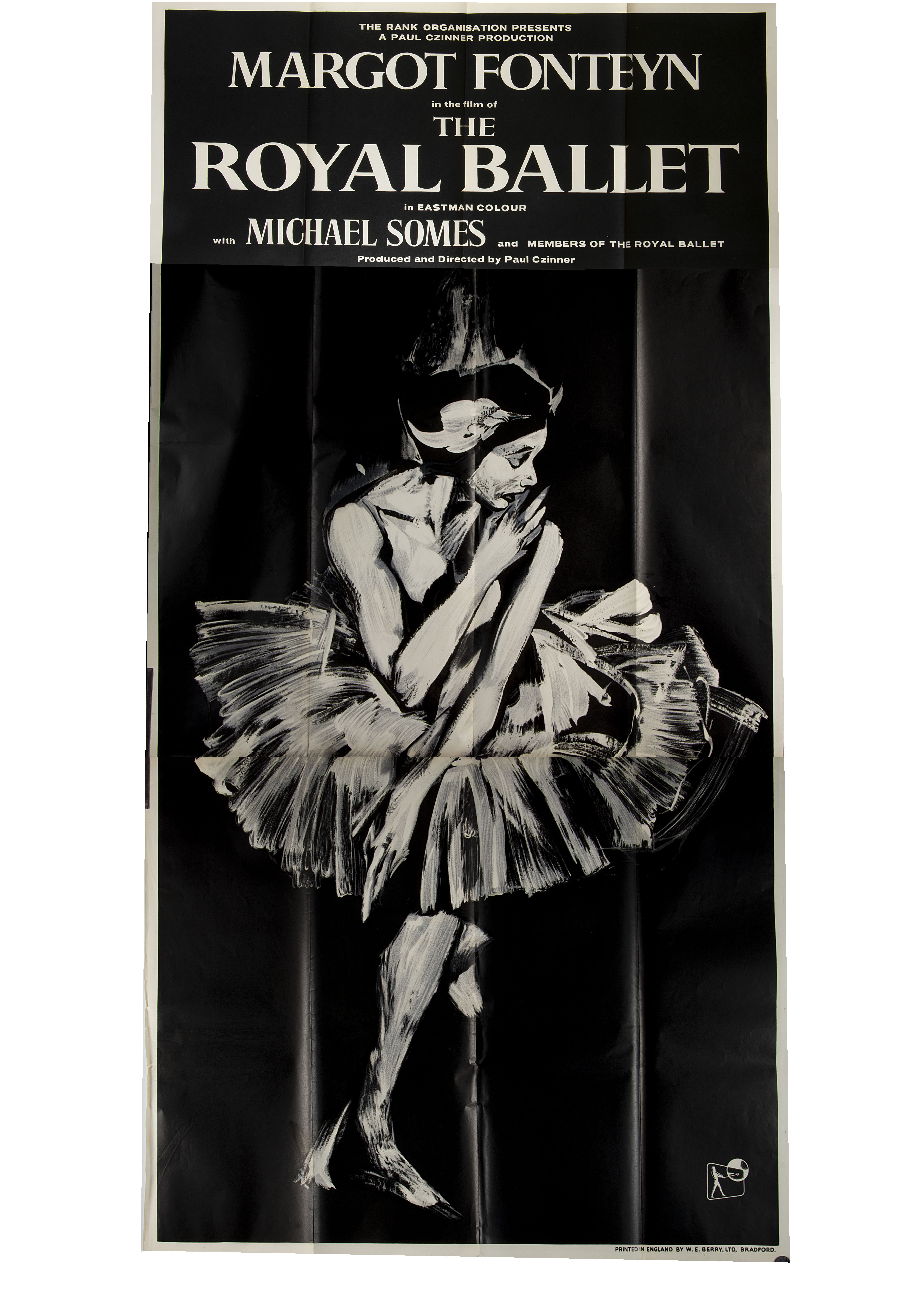 The Royal Ballet / Margot Fonteyn Film Posters, five identical Four Sheet size Posters for the