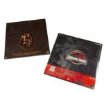 Jurassic Park / Butch Cassidy Laserdiscs, Jurassic Park Laserdisc with booklet & wallchart