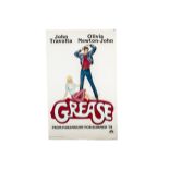 Grease Advance One Sheet Poster, a USA One Sheet Advance Poster for the Classic Musical starring