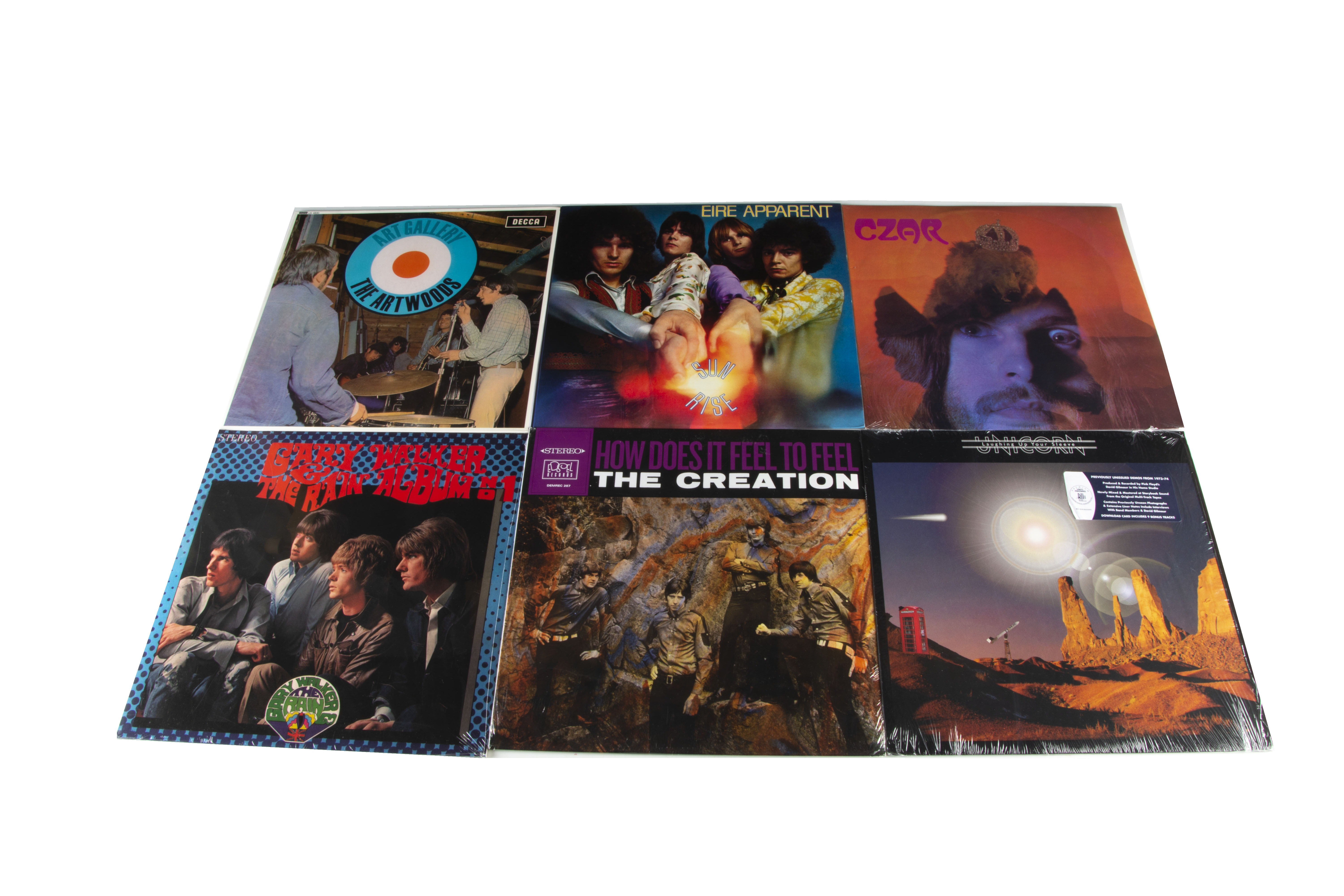 Psych / Prog LPs, nine Reissue albums of mainly Progressive and Psychedelic Rock comprising The