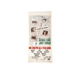 The Italian Job (1969) Film Poster, Italian Locandina Poster for Un Colpo All'Italiana (The