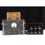 Tuner / Voltmeter / Lab Pack / Amp, a Marconi Valve Voltmeter type TF 128 A/D s/n 20282, a Rogers