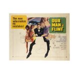 Our Man Flint (1966) Half Sheet Film Poster, a USA Half Sheet for this 1966 action film starring