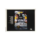 Young Frankenstein (1974) Half Sheet Poster, a Style B USA Half Sheet Poster for this Mel Brooks