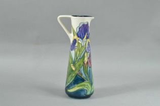 A modern Moorcroft pottery collectors club handled vase,