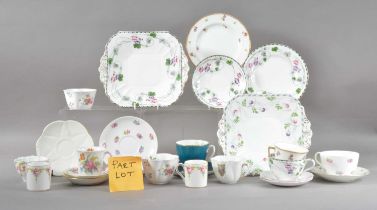 A large collection of Shelly and Foley ceramics,