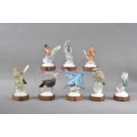A collection of Albany bone china figurines,