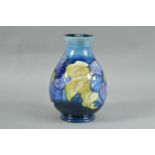 A Moorcroft pottery baluster vase,