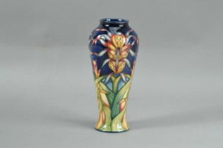 A modern Moorcroft pottery collectors club vase,