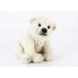 A Steiff limited edition Flocke polar Bear,