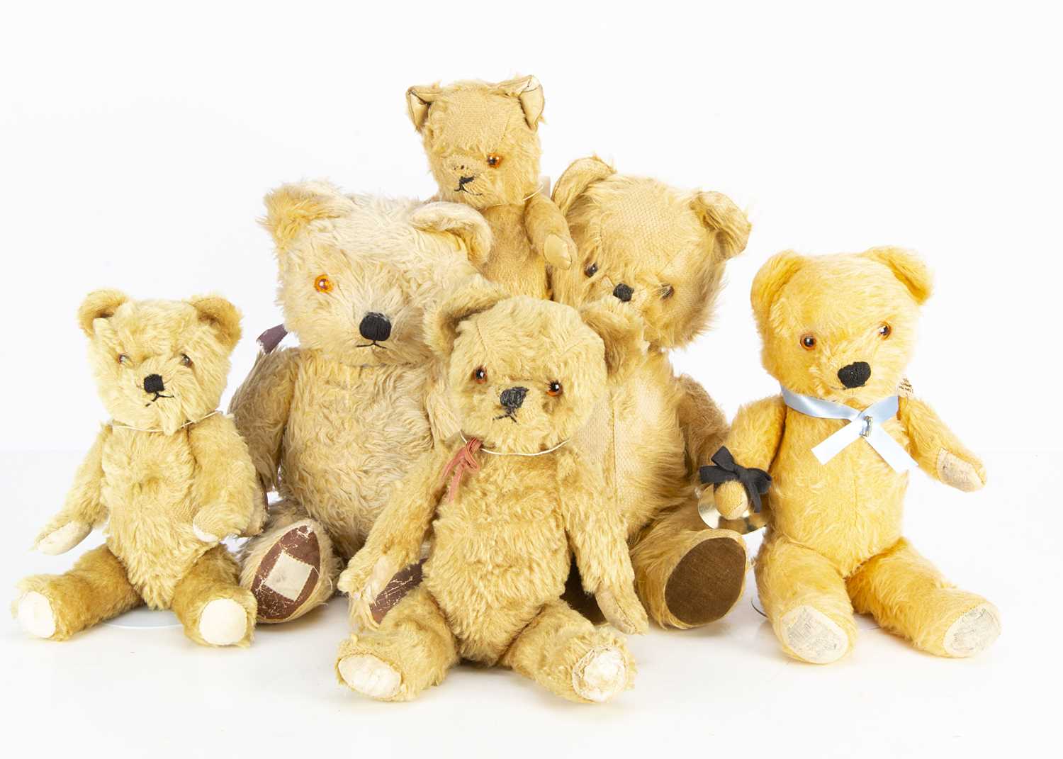 Six post-war British Teddy Bears,