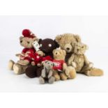 A selection of manufactured Teddy Bears,