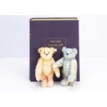 A Steiff limited edition Hello 2000 Good-Bye 1999 set,