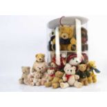 A selection of Harrods and manufactured Teddy Bears,