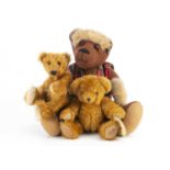 Three manufactured Teddy Bears,