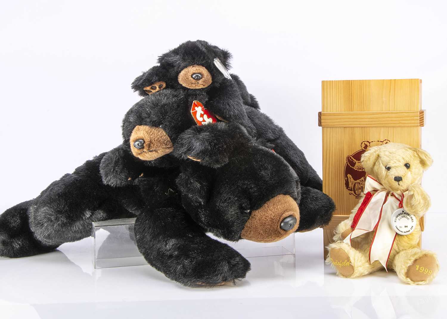 A Kuschelwuschel Classic millennium Teddy Bear,