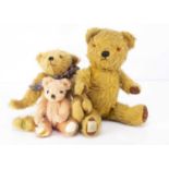 Two Merrythought Teddy Bears,