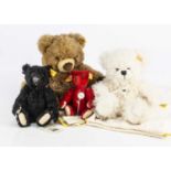 Four Steiff yellow tagged Teddy Bears,