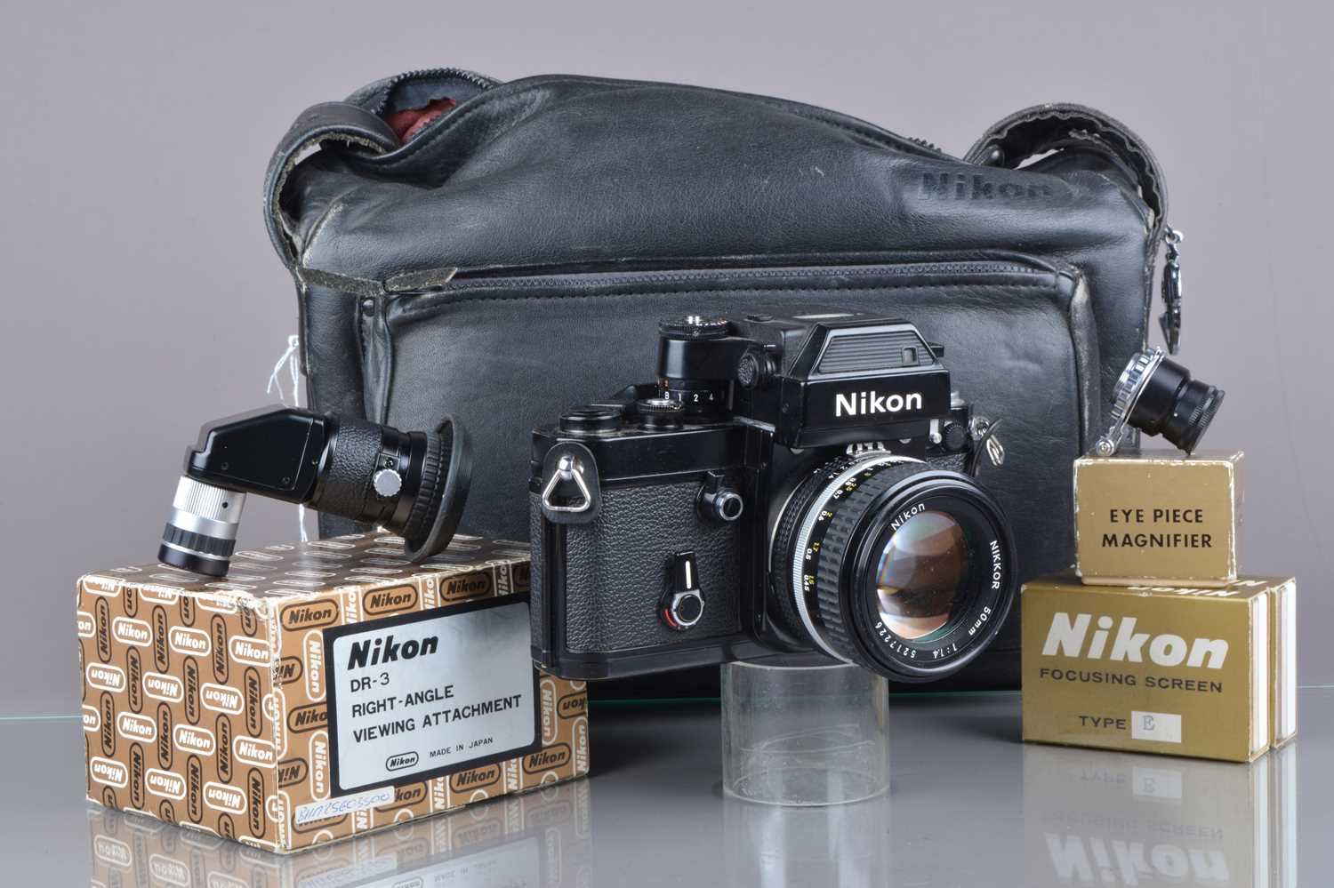 A Nikon F2 SB SLR Camera,