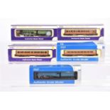 Dapol N Gauge LNER Steam Locomotives with Tenders and Teak Coaches,