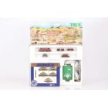 N Gauge Swiss Part Freight Set and Swiss Hopper Wagon Set,