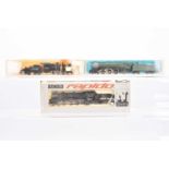 American N Gauge Steam Locomotives and Tenders,